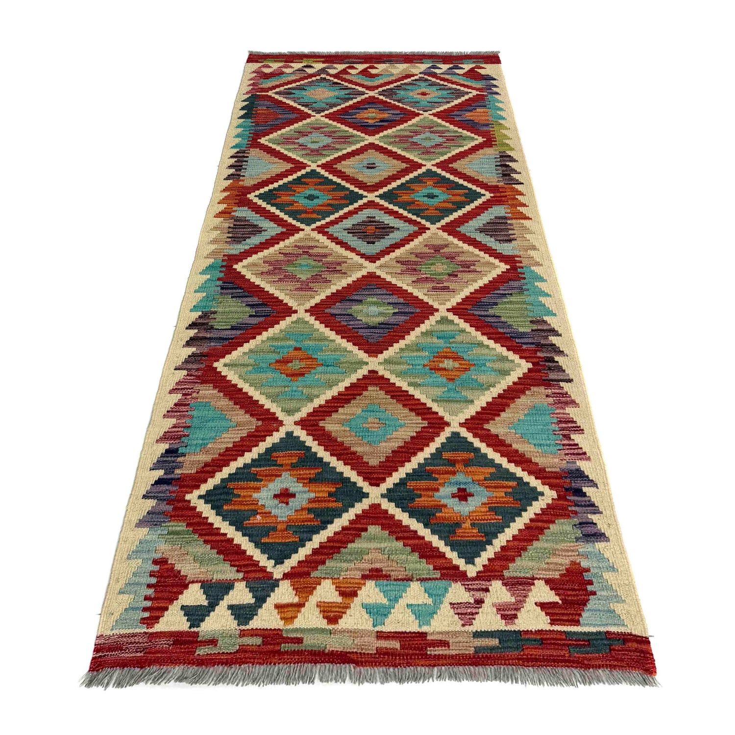 Vegetable Kelim Runner 2' 9" x 6' 4" (ft)- No. Y40009