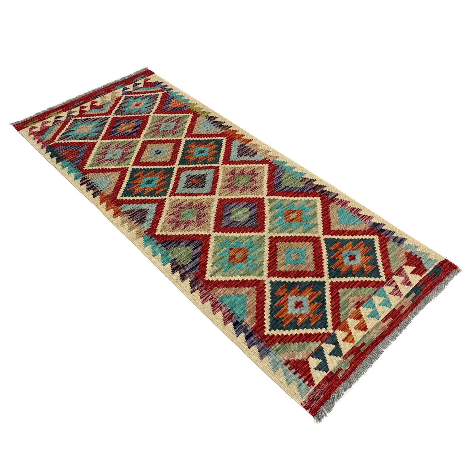 Vegetable Kelim Runner 2' 9" x 6' 4" (ft)- No. Y40009