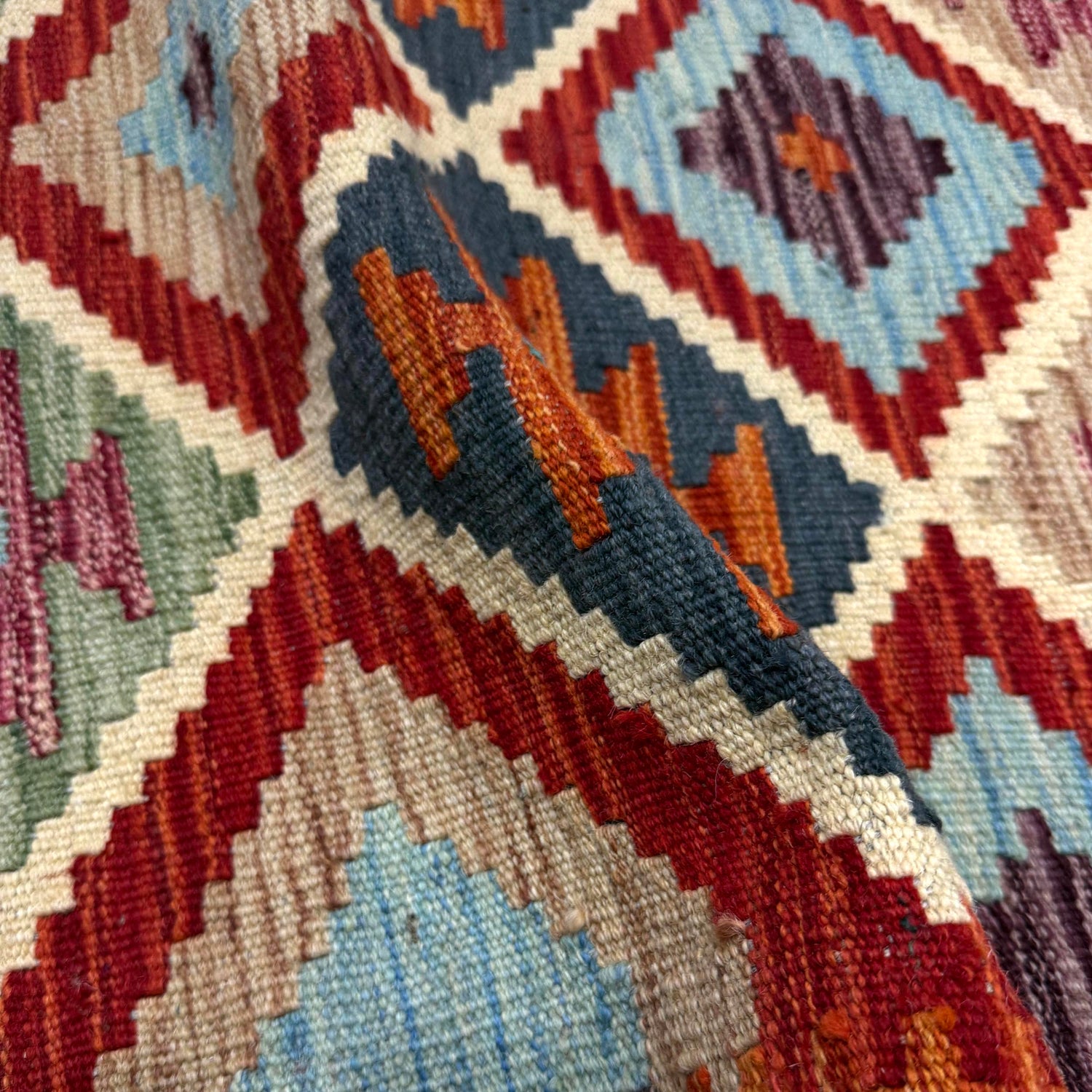 Vegetable Kelim Runner 2' 9" x 6' 4" (ft)- No. Y40009