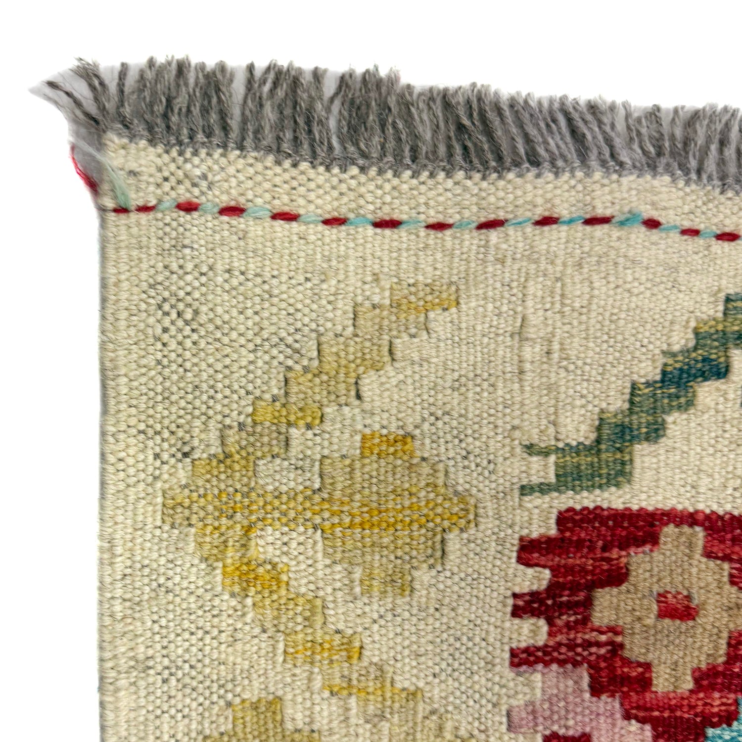 Vegetable Kilim Runner 2' 6" x 6' 11" (ft)- No. Y40010