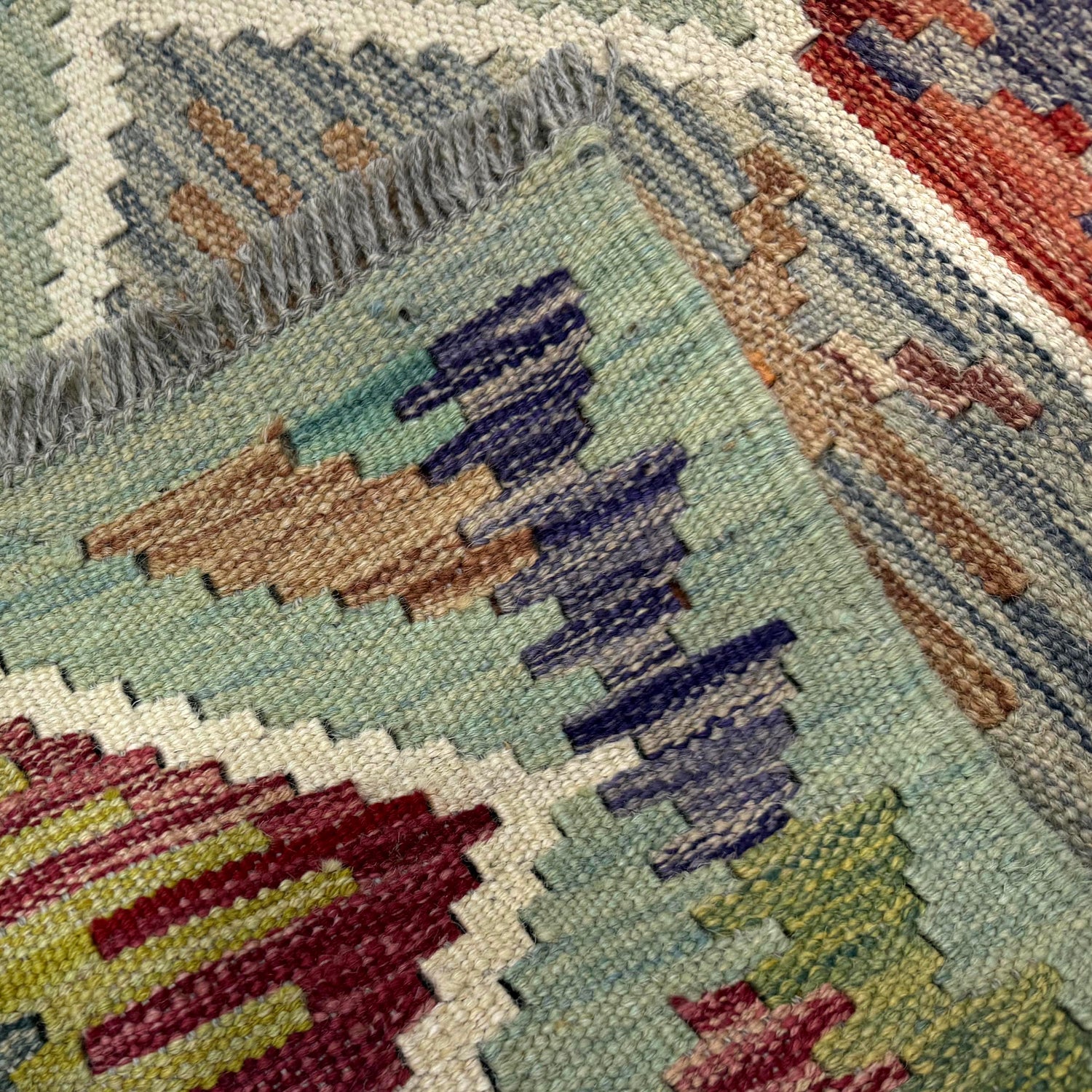 Vegetable Kilim Runner 1' 9" x 4' 9" (ft)- No. Y40012