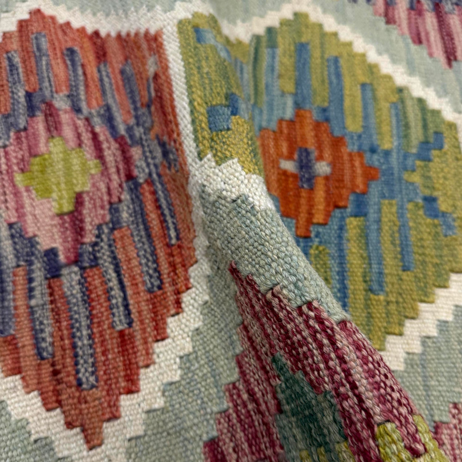 Vegetable Kilim Runner 1' 9" x 4' 9" (ft)- No. Y40012