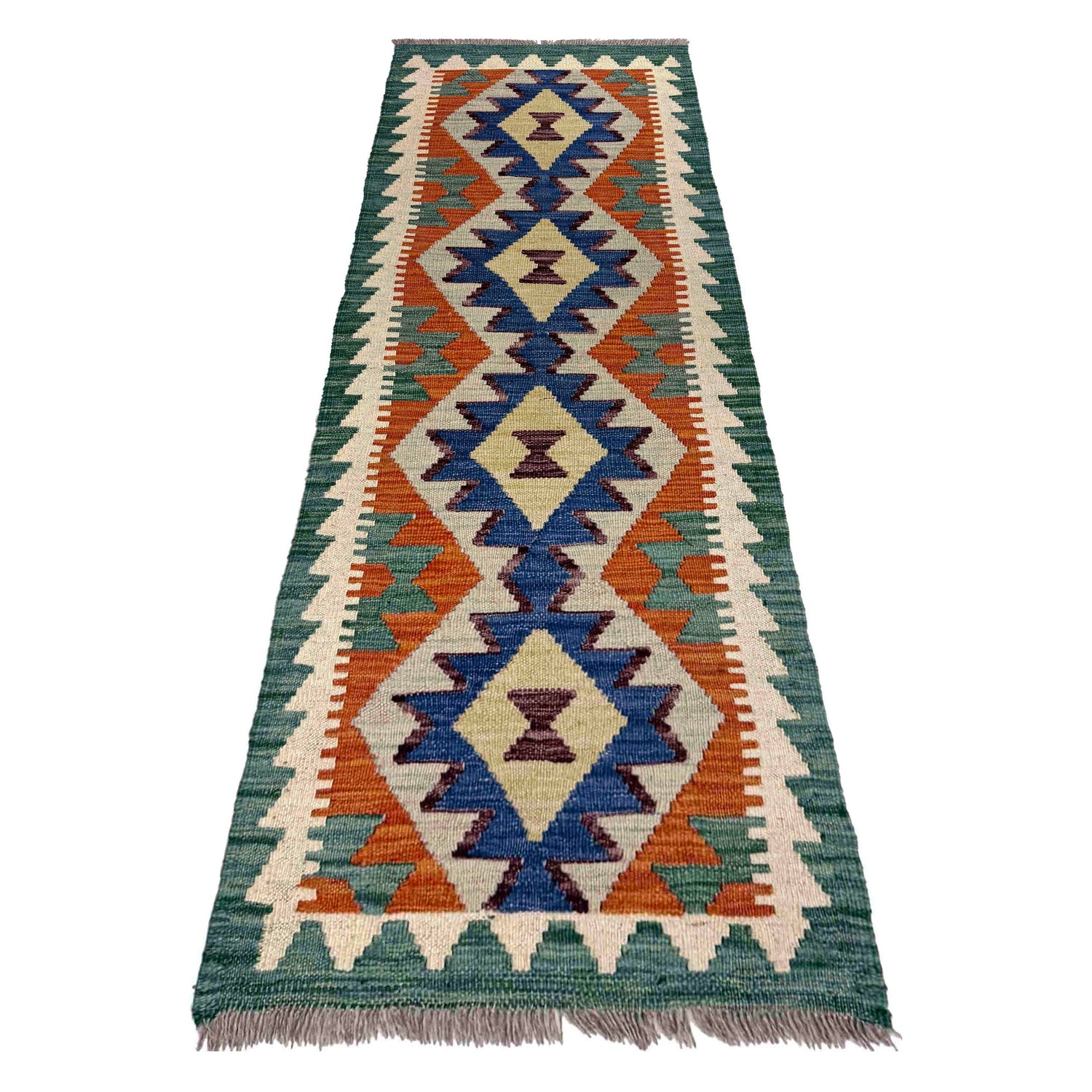 Vegetable Kelim Runner 1' 8" x 5' 2" (ft)- No. Y40013