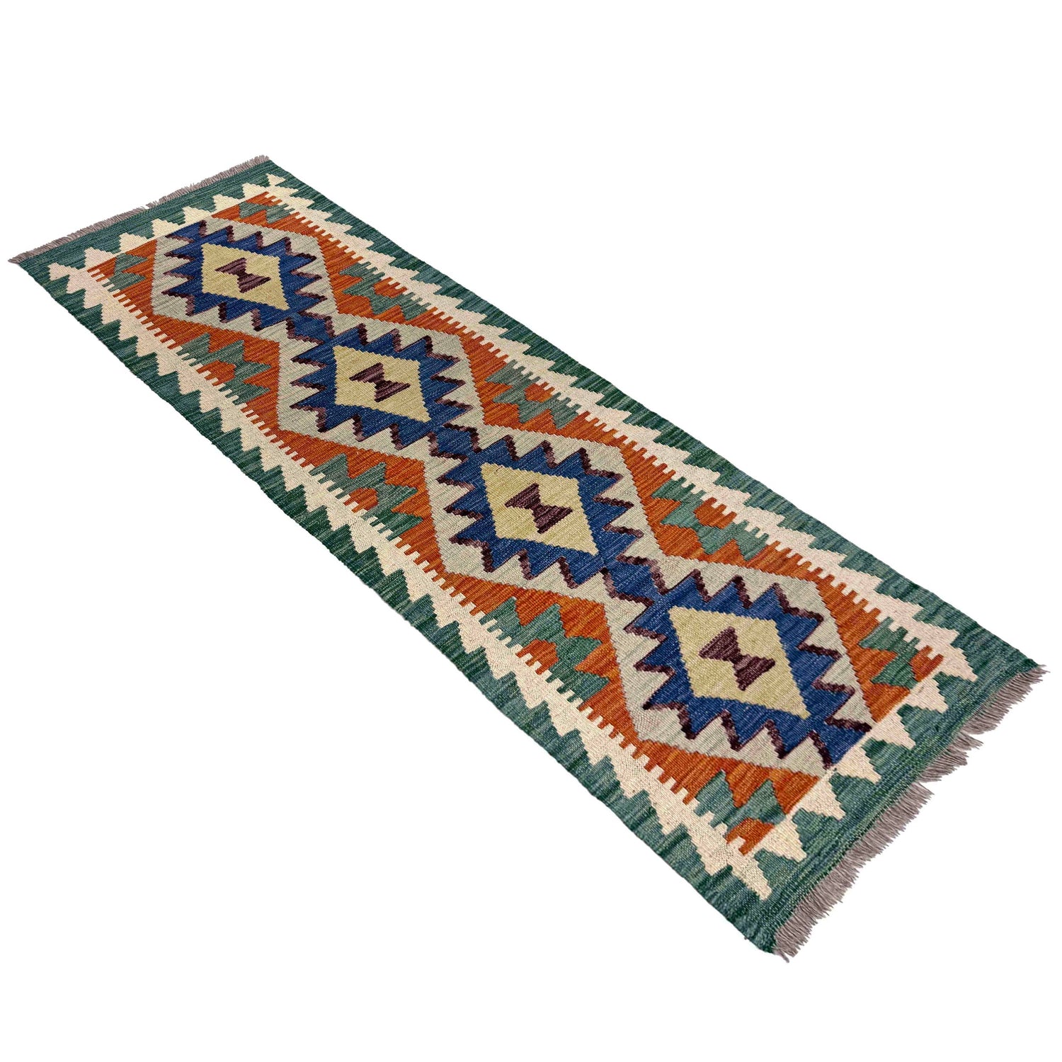 Vegetable Kelim Runner 1' 8" x 5' 2" (ft)- No. Y40013