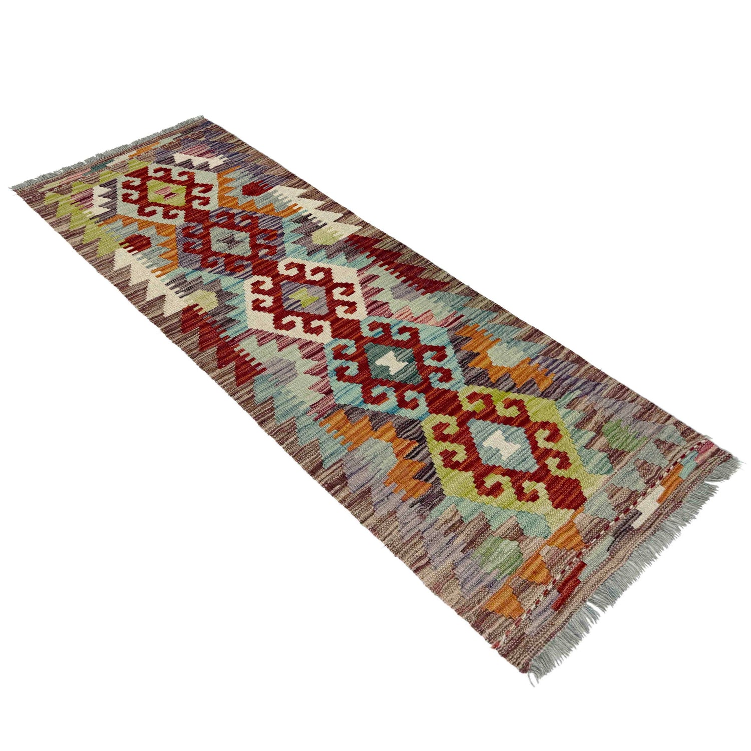 Vegetable Kelim Runner 1' 9" x 4' 9" (ft)- No. Y40016