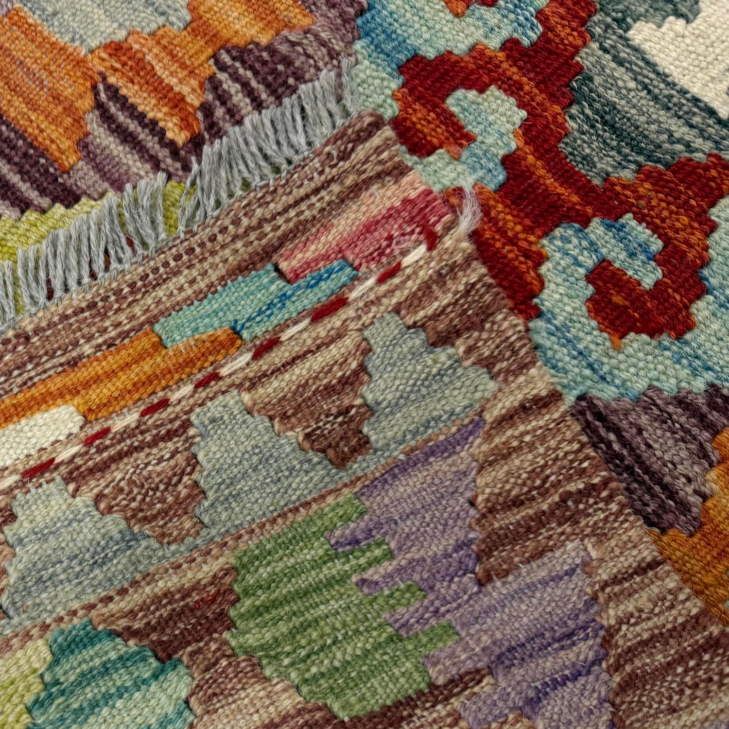 Vegetable Kelim Runner 1' 9" x 4' 9" (ft)- No. Y40016