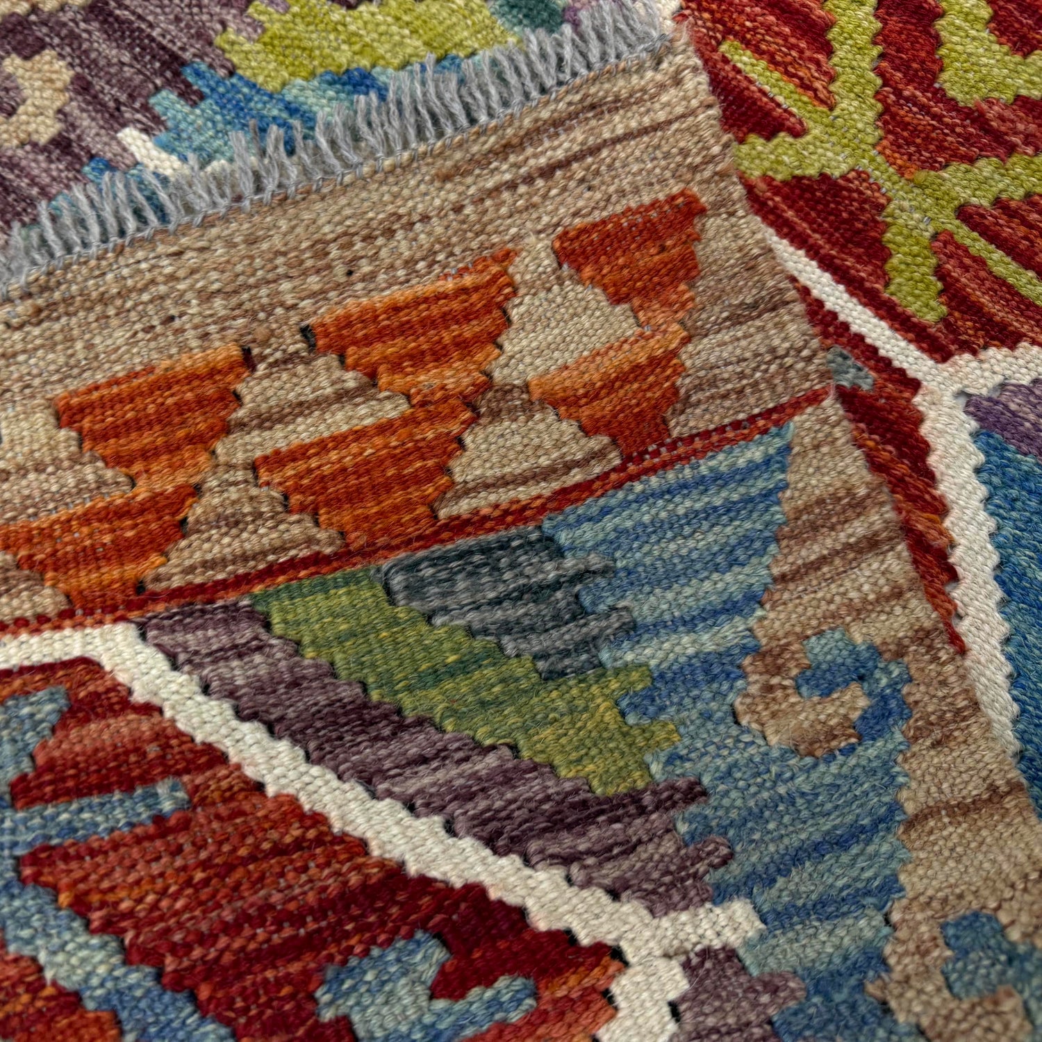 Vegetable Kilim Runner 1' 7" x 4' 8" (ft)- No. Y40018