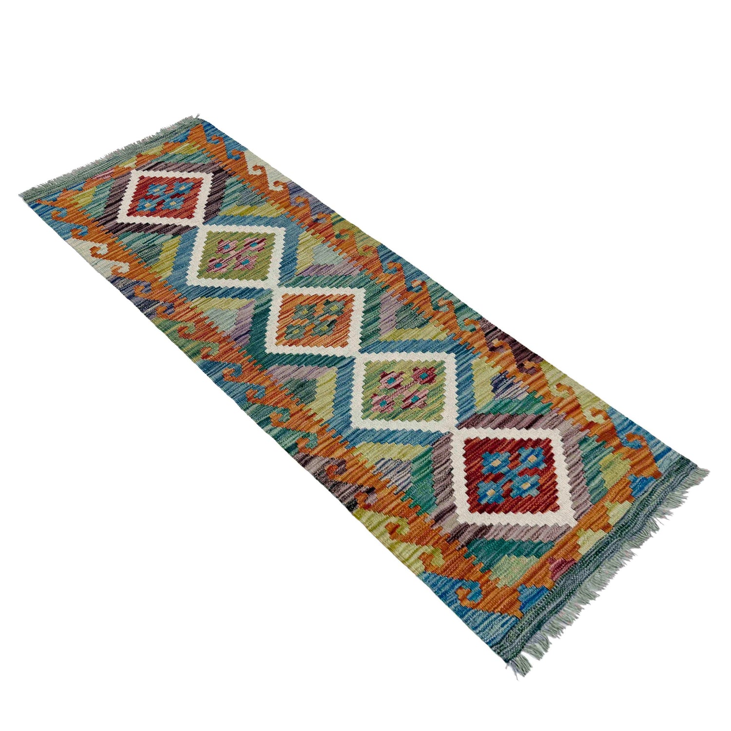Vegetable Kilim Runner 1' 9" x 5' 0" (ft)- No. Y40019