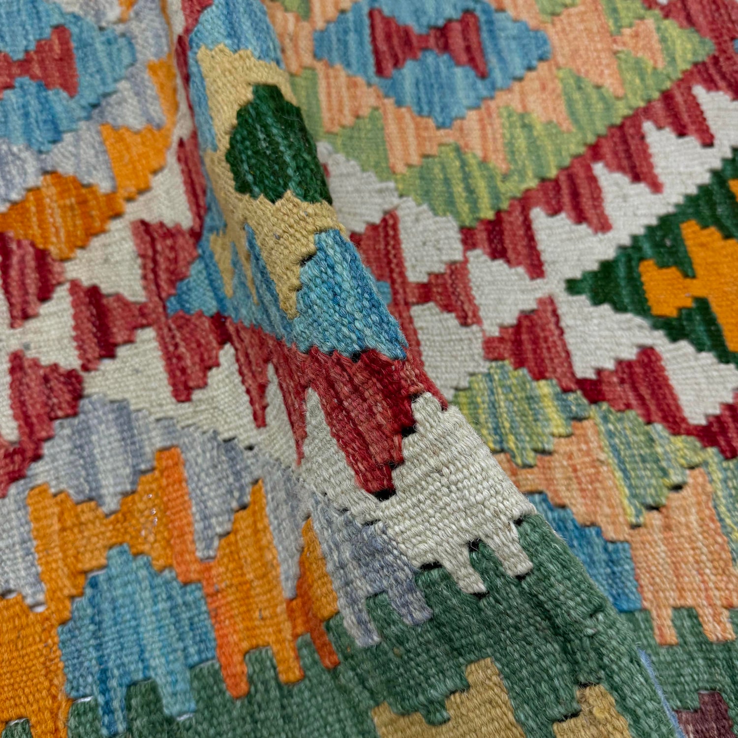 Handmade Vegetable Kilim 3' 3" x 5' 0" (ft) - No. Y40033