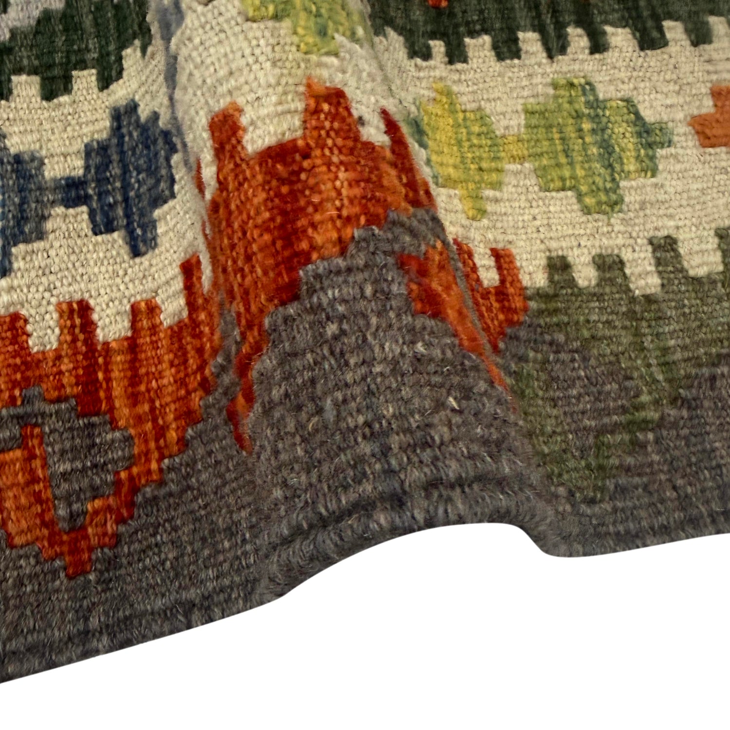 Handmade Vegetable Kilim 3' 3" x 4' 8" (ft) - No. Y40038
