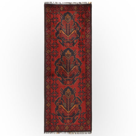 Red Color Khal Mohammadi Runner 1' 7 x 4' 7 (ft) - No. 10902