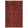 Red Color Khal Mohammadi Rug 2' 6 x 4' 0 (ft) - No. 10920