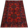 Red Khal Mohammadi Rug 2' 5 x 4' 0 (ft) - No. 10924