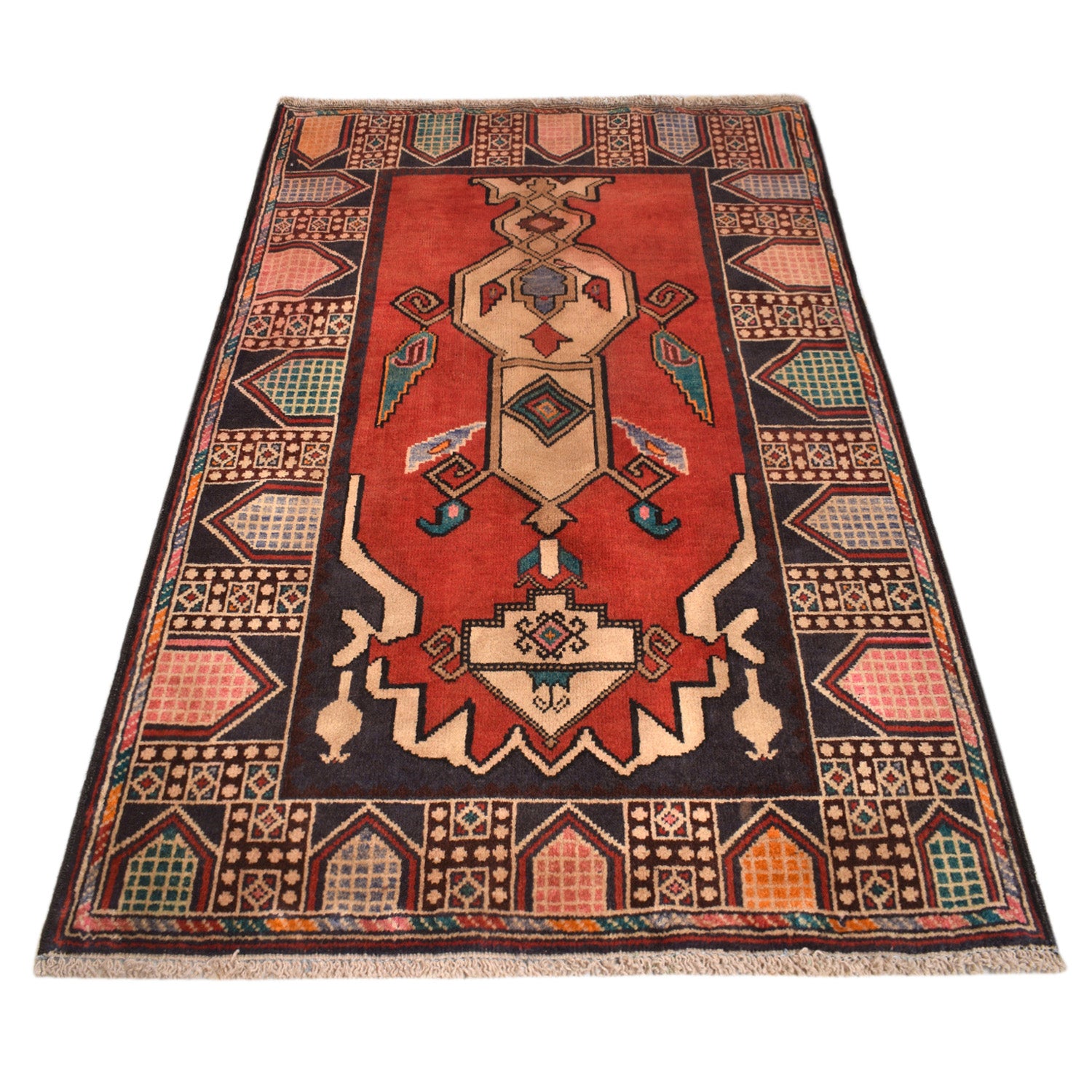 Baluchi Rug 2' 8 x 4' 3 (ft) - No. 11278