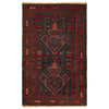 Baluchi Rug 3' x 4' 6 (ft) - No. 11284