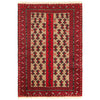 Baluchi Rug 2' 7 x 4' 2 (ft) - No. 11455