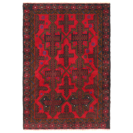 Baluchi Rug 2' 7 x 4' 1 (ft) - No. 11468