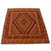 Small Square Rug  3' 8 x 4' 1 (ft) - No. 6475