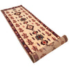 Hand Knotted Baluchi Runner 2' 8 x 12' 4 (ft) - No. 7425