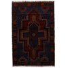 Handmade Baluchi Rug 2' 8 x 4' 5 (ft) - No. B16149