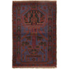 Baluchi Rug 3' 1 x 4' 5 (ft) - No. B16211