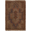 Handmade Overdyed Rug 2' 8 x 4' 5 (ft) - No. B16234