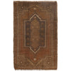 Hand Knotted Overdyed Rug 2' 6 x 4' 6 (ft) - No. B16241