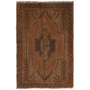 Hand Knotted Overdyed Rug 2' 7 x 4' 1 (ft) - No. B16248