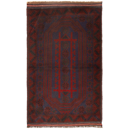 Baluchi Small Size Rug 2' 9 x 4' 6 (ft) - No. B16269