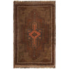 Hand Knotted Overdyed Rug 3' 0 x 4' 6 (ft) - No. B16281