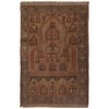 Hand Knotted Overdyed Rug 2' 7 x 4' 7 (ft) - No. B16286