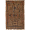 Hand Knotted Overdyed Rug 3' 0 x 4' 4 (ft) - No. B16287