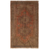 Hand Knotted Overdyed Rug 2' 8 x 4' 8 (ft) - No. B16288