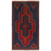 Blue Color Baluchi Rug 2' 8 x 5' 0 (ft) - No. B16374