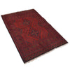 Red Khal Mohammadi Rug 3' 3 x 4' 8 (ft) - No. b19116