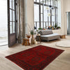 Red Color Khal Mohammadi Rug 5' 7 x 8' 3 (ft) - No. B19917