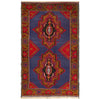 Baluchi Rug 2' 8 x 4' 5 (ft) - No. G16214