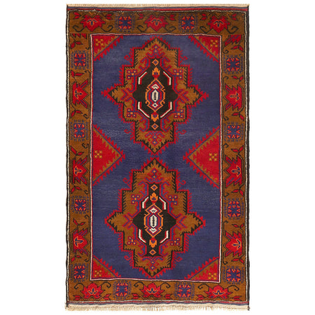 Baluchi Rug 2' 8 x 4' 5 (ft) - No. G16214