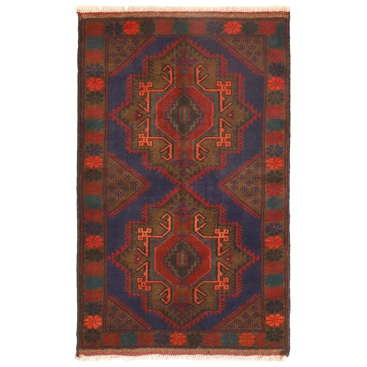 Baluchi Rug 2' 7 x 4' 6 (ft) - No. G16266