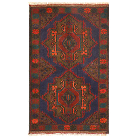 Baluchi Rug 2' 7 x 4' 6 (ft) - No. G16266