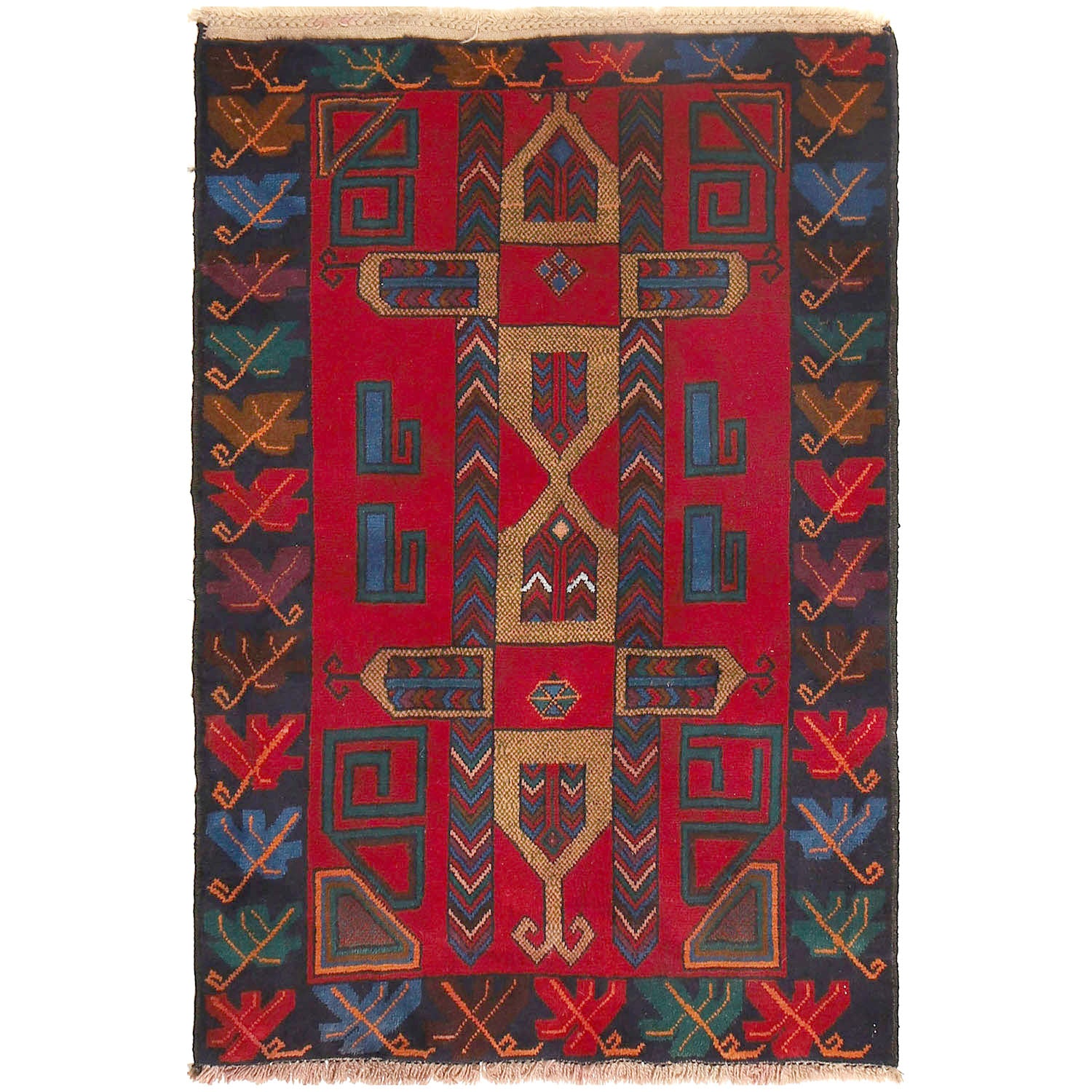 Baluchi Rug 2' 8 x 4' 5 (ft) - No. G16310