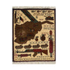 Handmade War Rug 2' 1 x 2' 5 (ft) - No. R15579