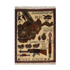 Handmade War Rug 2' x 2' 5 (ft) - No. R15592