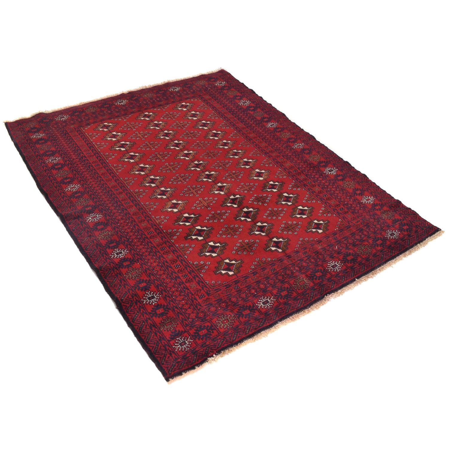 Baluchi Rug 4'1 x 5'3 (ft) - No. R19978
