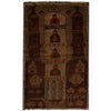 Overdyed Prayer Rug 2' 7 x 4' 2 (ft) - No. B17031