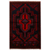 Hand Knotted Baluchi Rug 3' 0 x 4' 3 (ft) - No. B17638