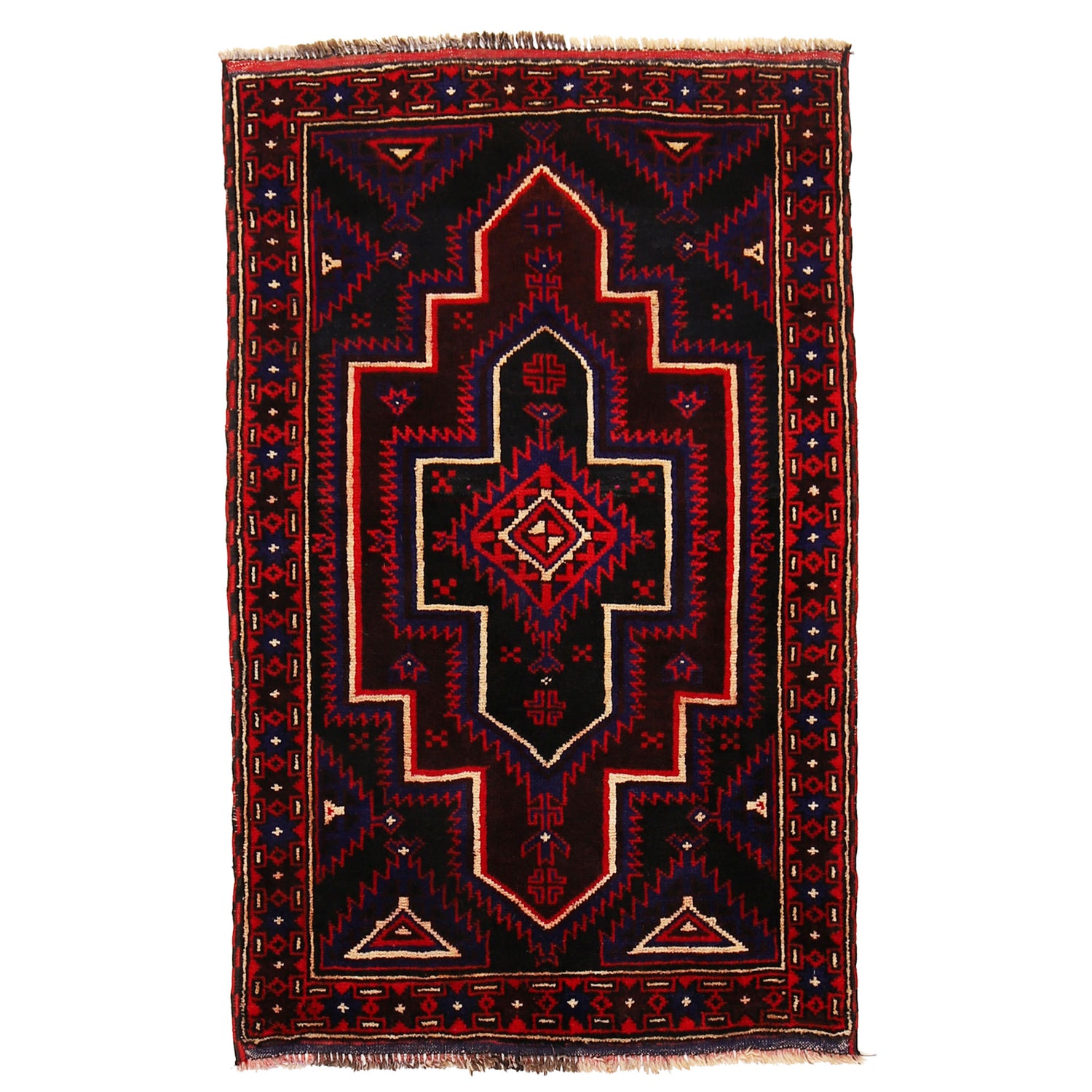 Traditional Baloch Rug 2' 9 x 4' 5 (ft) - No. B18433