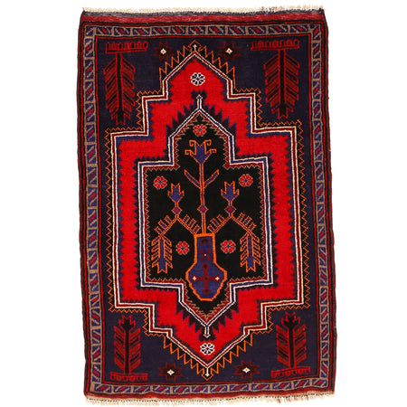 Traditional Baloch Rug 2' 8 x 4' 1 (ft) - No. B18436