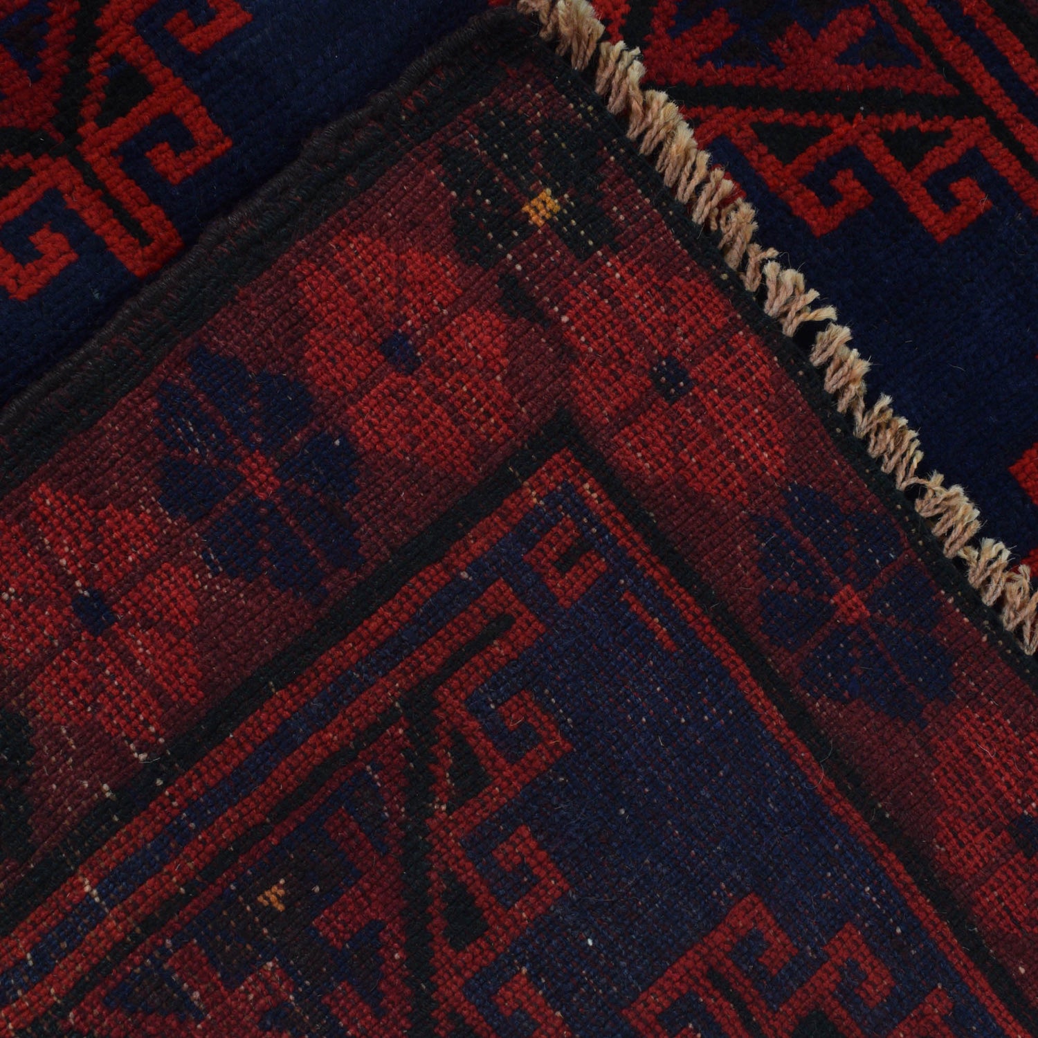 Hand Knotted Baluchi Rug 3' 2 x 4' 8 (ft) - No. B18868