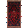 Hand Knotted Baluchi Rug 2' 8 x 5' 0 (ft) - No. B18901